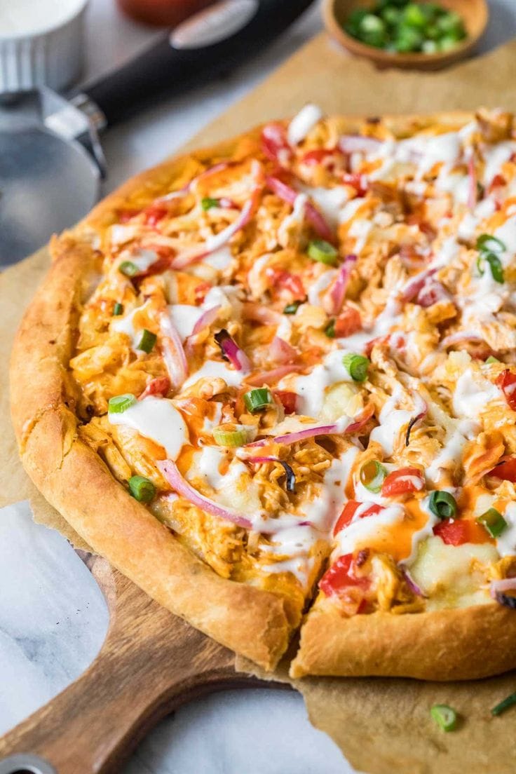 Domino’s Buffalo Chicken Pizza